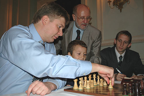 Alexei Shirov, Stewart Reuben, Peter Andreev, Scott Kenyon